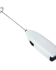 White electrical snow river milk frother for coffee