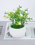 Mini-Kunstpflanzen Bonsai klein simuliert